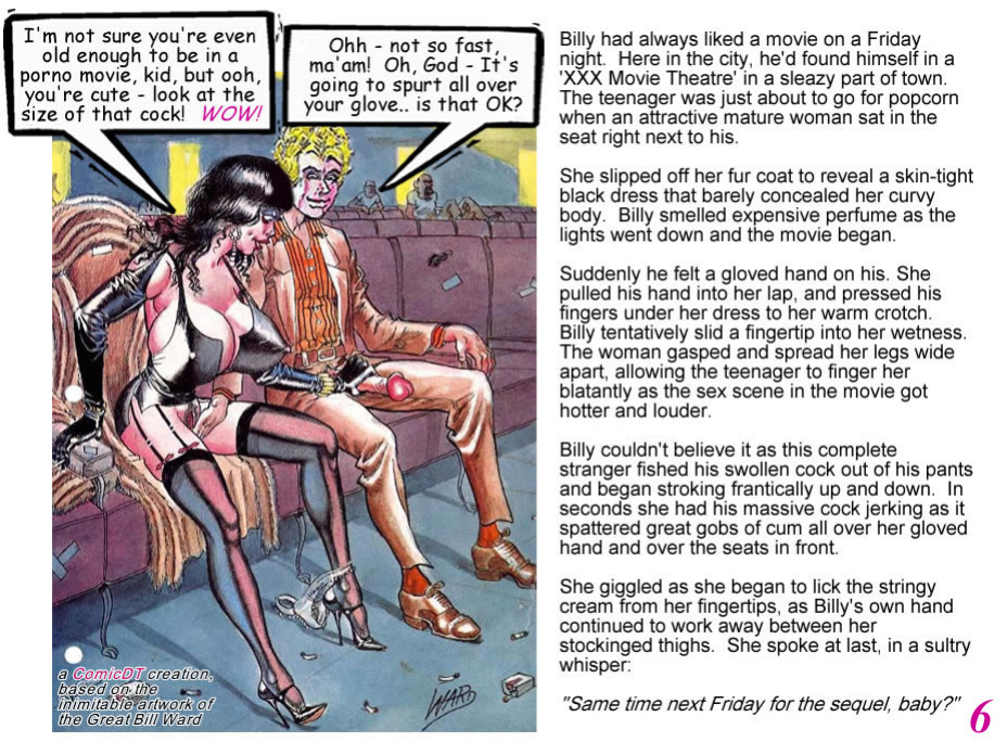 Bill Ward Cartoon Story (Modified) [Captions]