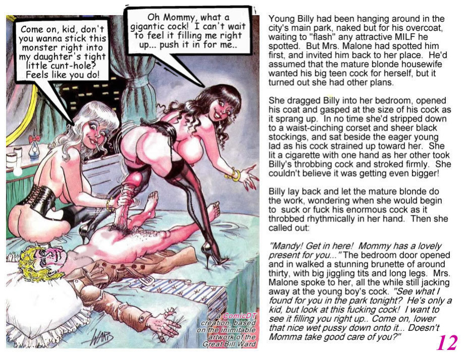Bill Ward Cartoon Story (Modified) [Captions]