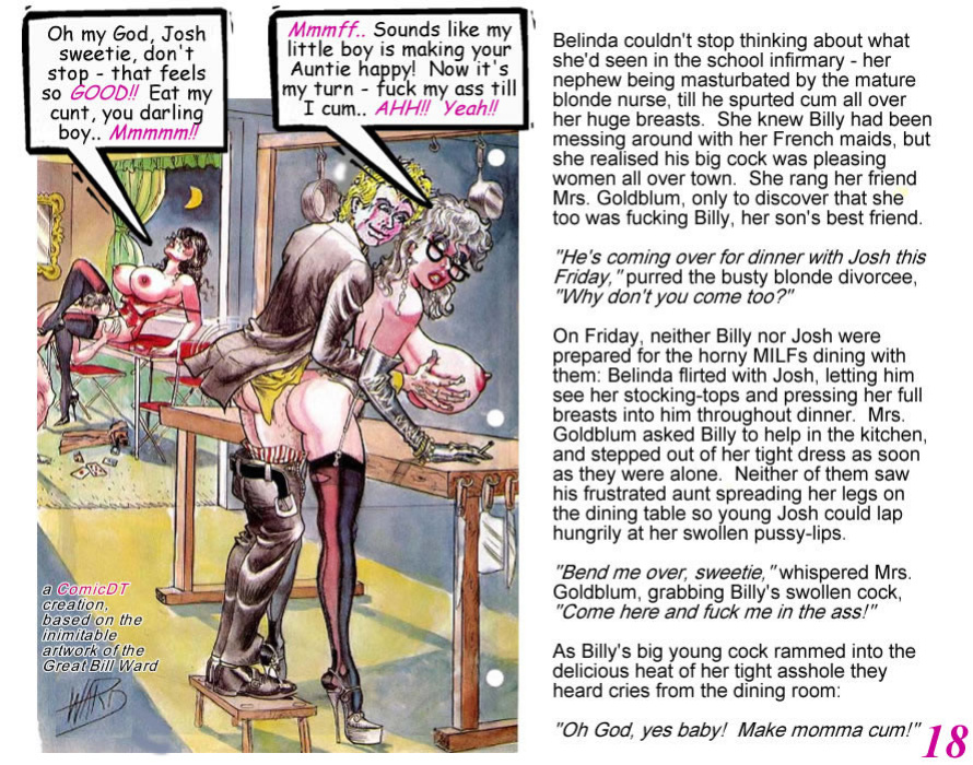 Bill Ward Cartoon Story (Modified) [Captions]