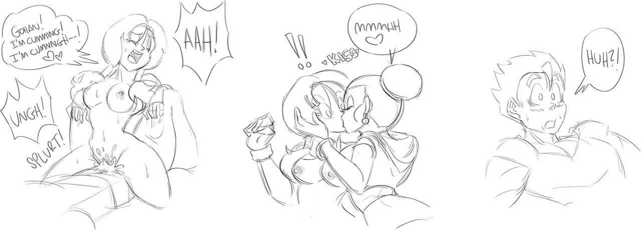 [Funsexydragonball] Videl meets Chichi (Dragon Ball Z)