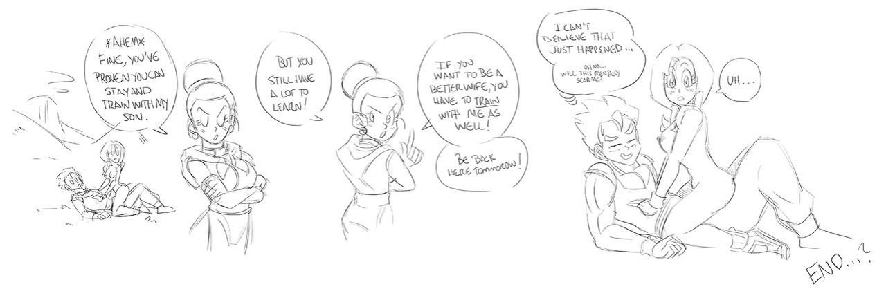 [Funsexydragonball] Videl meets Chichi (Dragon Ball Z)