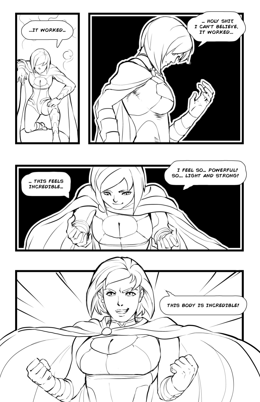 [Nesoun] Borrowing Body Power (Superman)