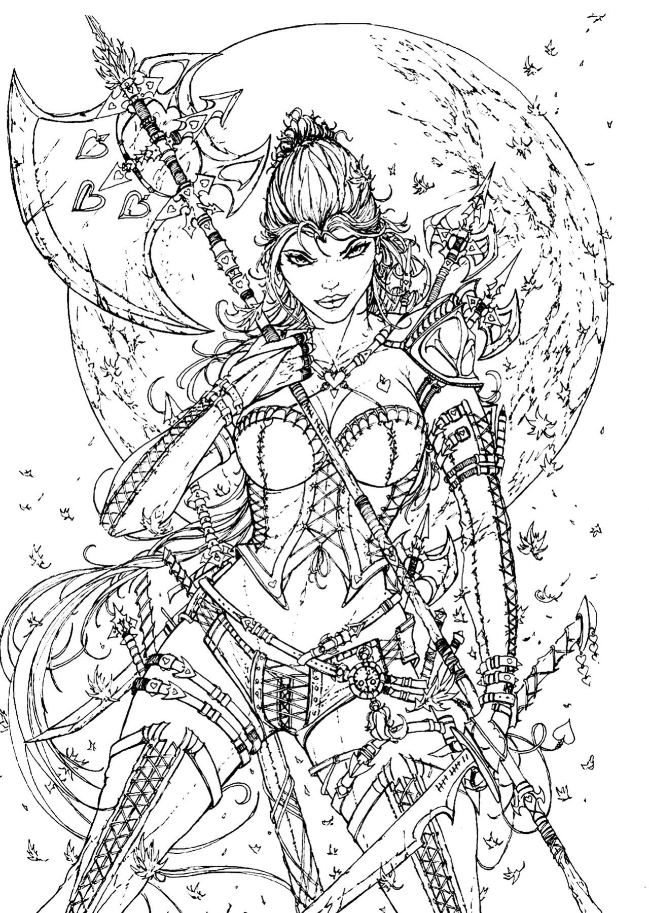 Grimm Fairy Tales Adult Coloring Book