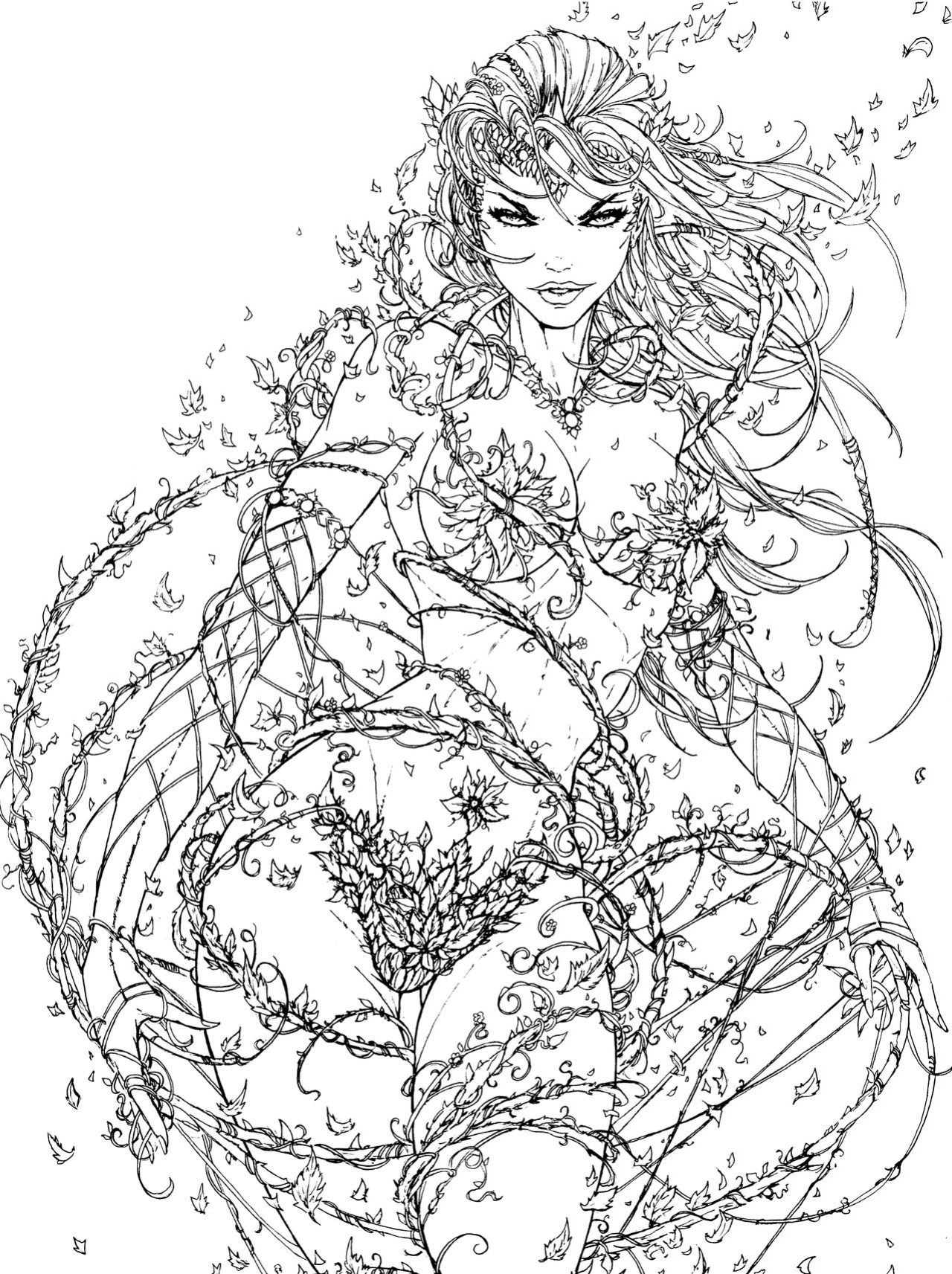 Grimm Fairy Tales Adult Coloring Book