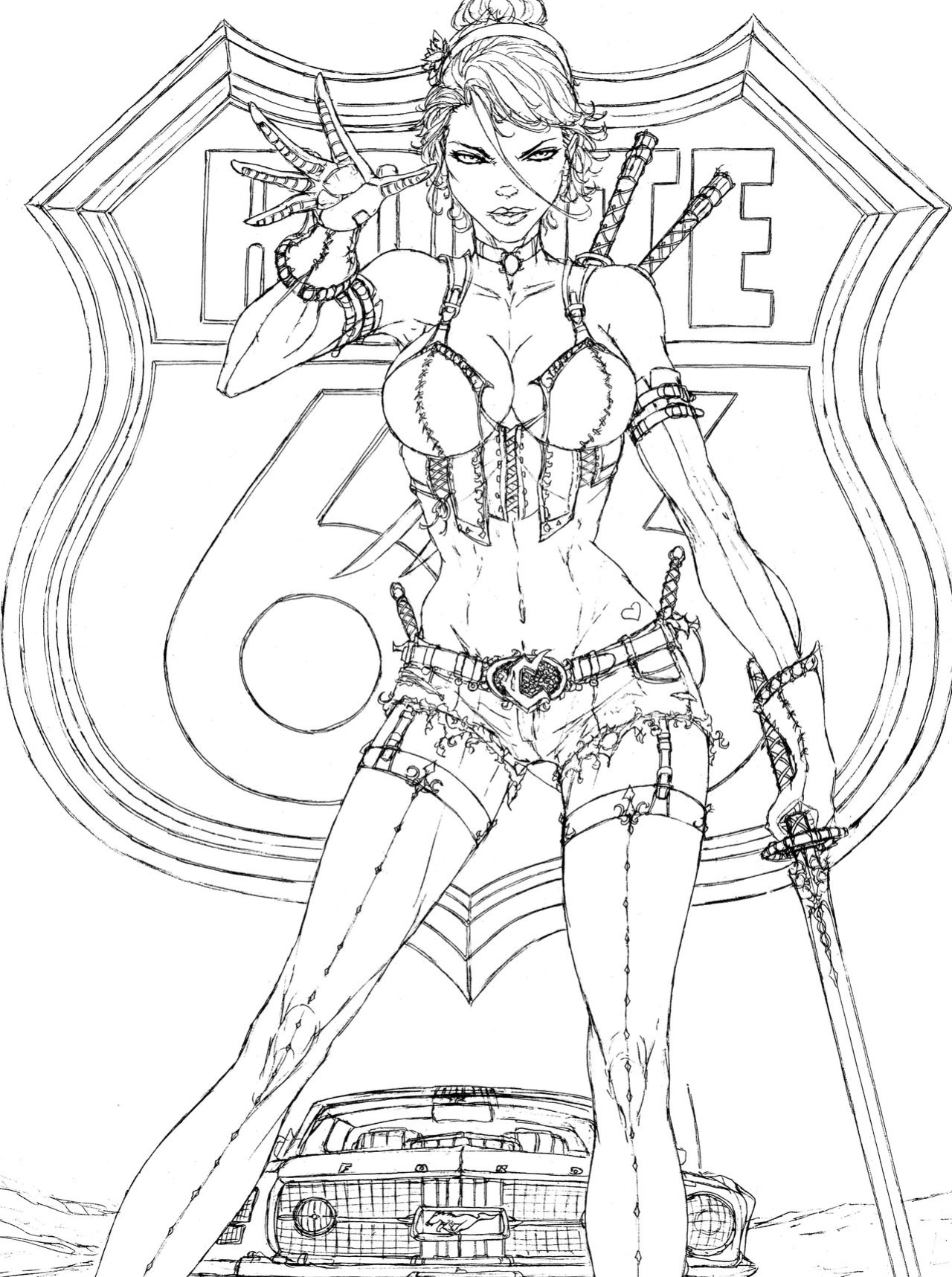 Grimm Fairy Tales Adult Coloring Book
