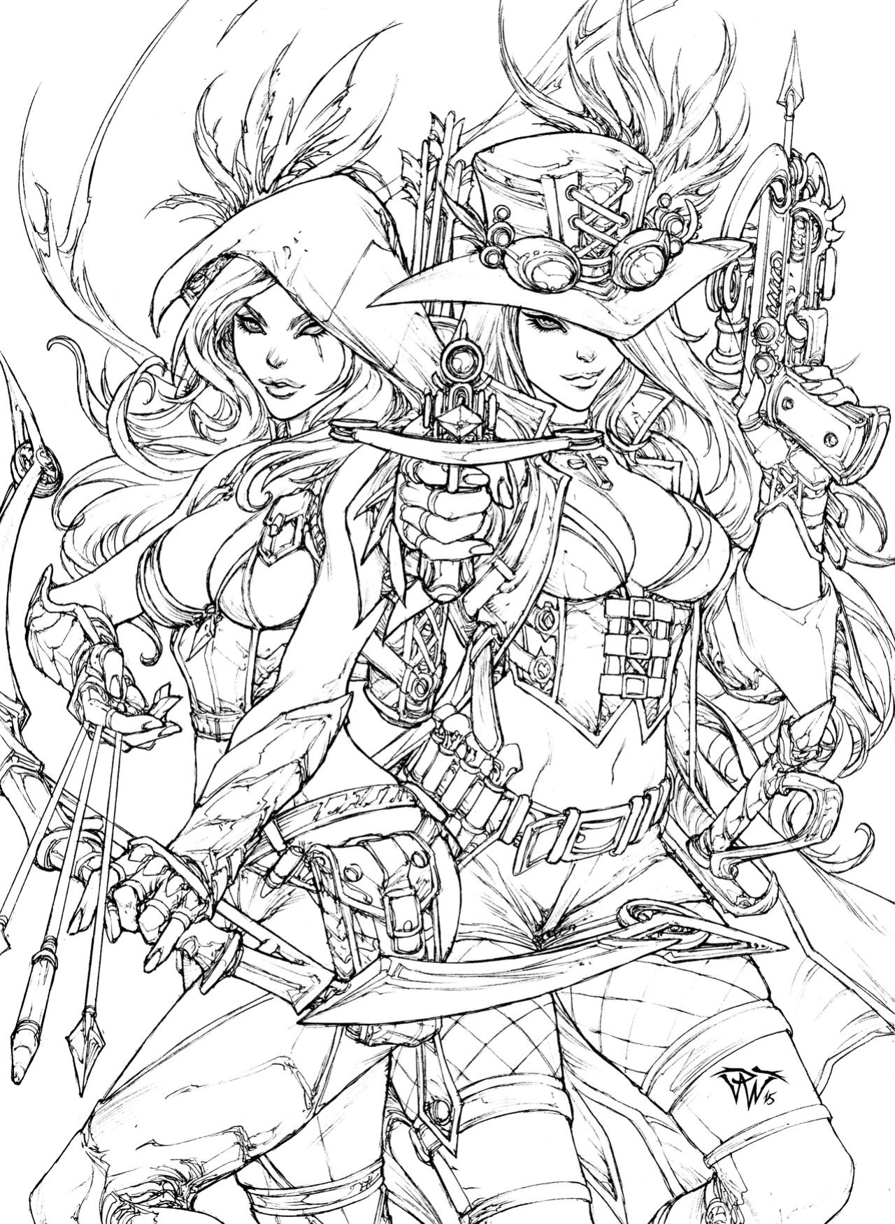 Grimm Fairy Tales Adult Coloring Book