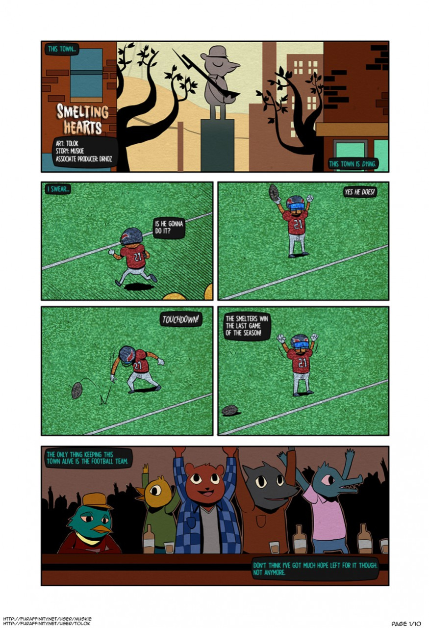 Smelting Hearts (night in the woods)