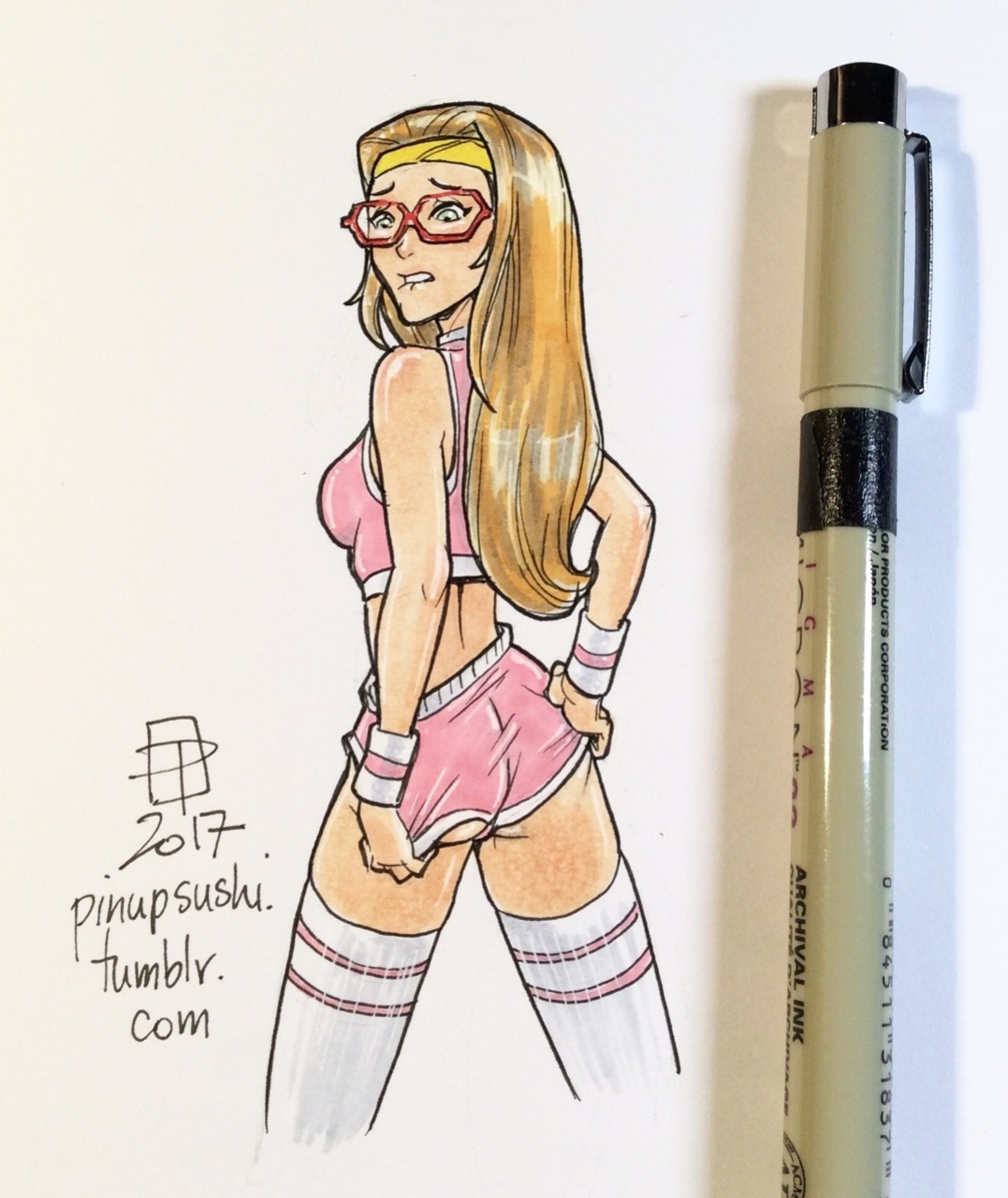Callmepo - Short Shorts + Virgin Killer Sweater