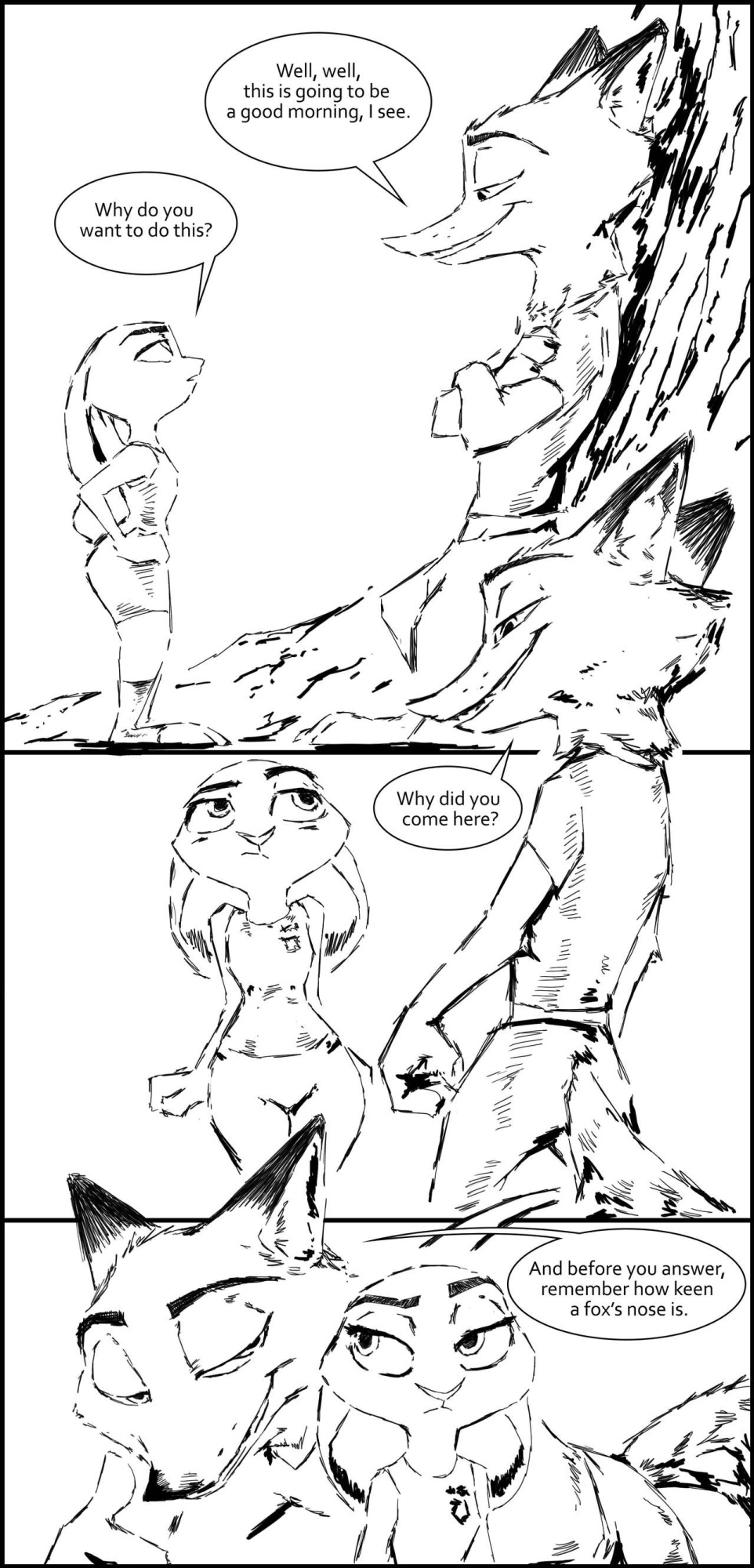[TheWyvernsWeaver] Wilde Academy - Chapter 2 - Who Came First, The Rabbit or The Fox (Zootopia)