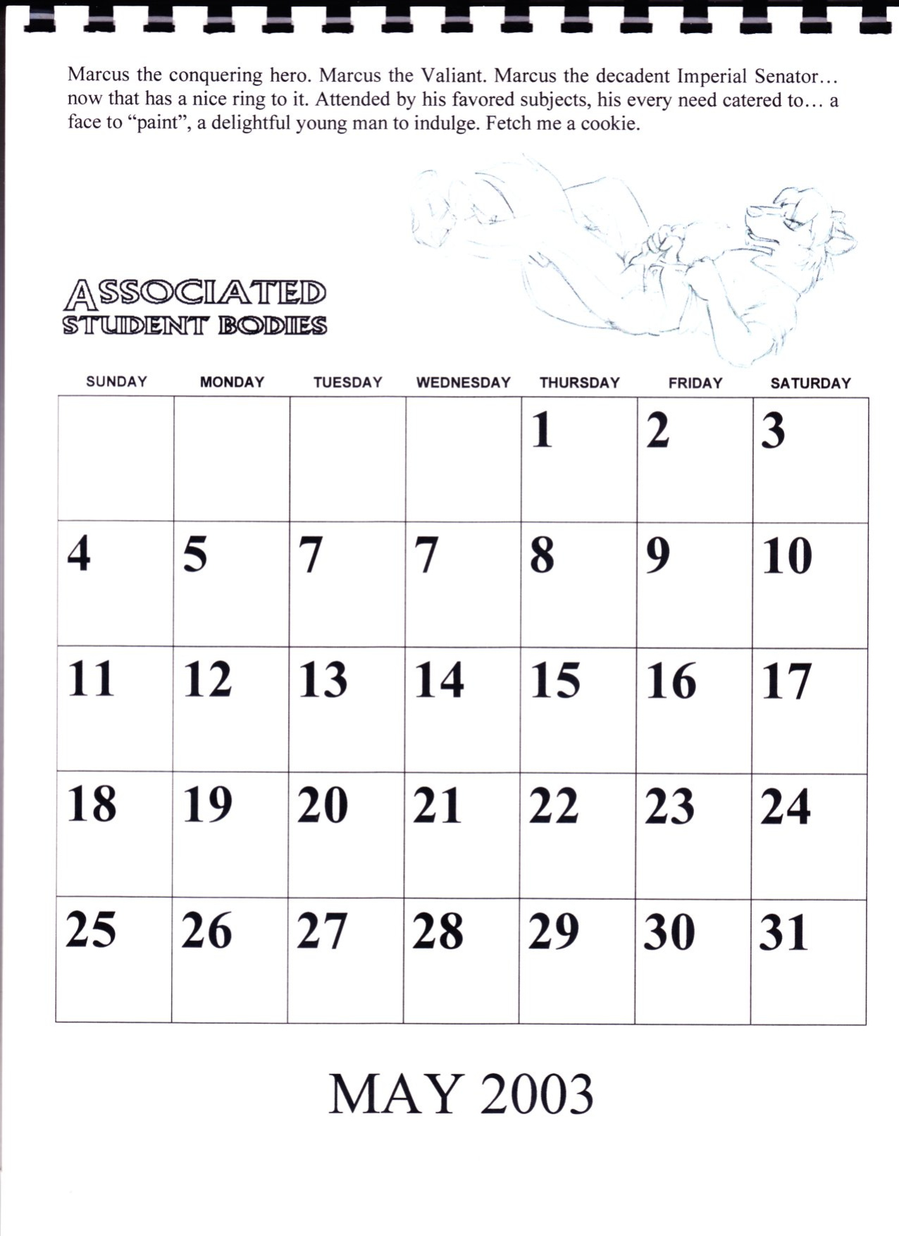 Associated Student Bodies Secret Fantasies