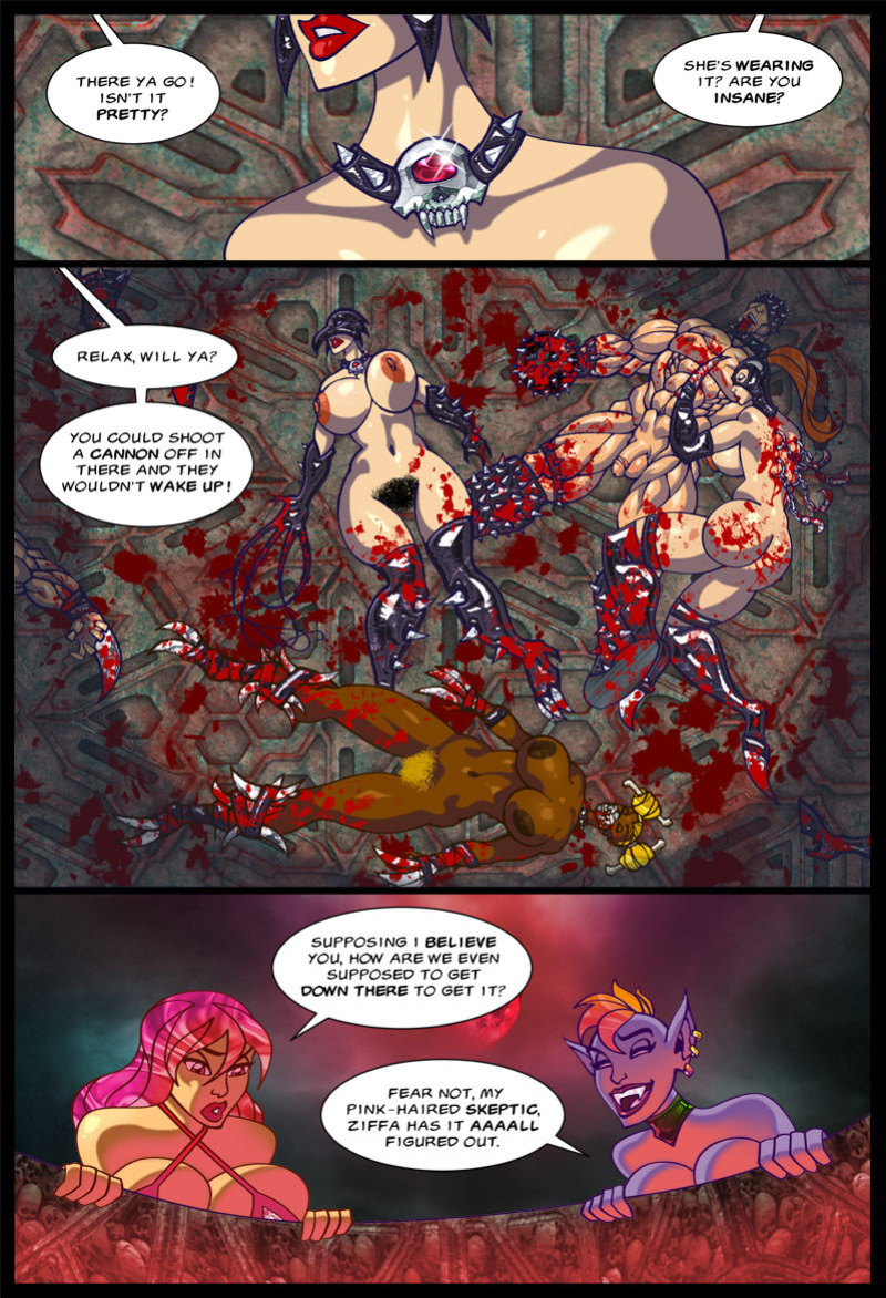 The Savage Sword of Sharona: 4 Blood Moon Rising