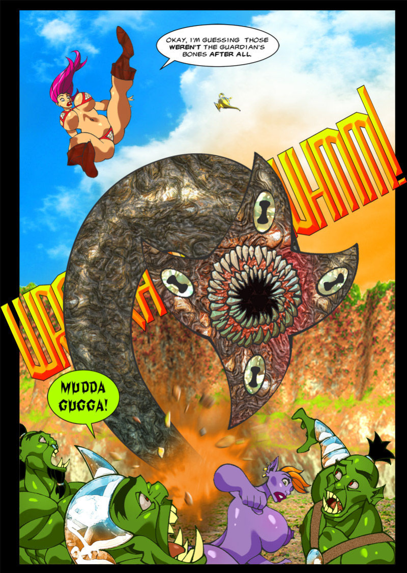 The Savage Sword of Sharona: 4 Blood Moon Rising