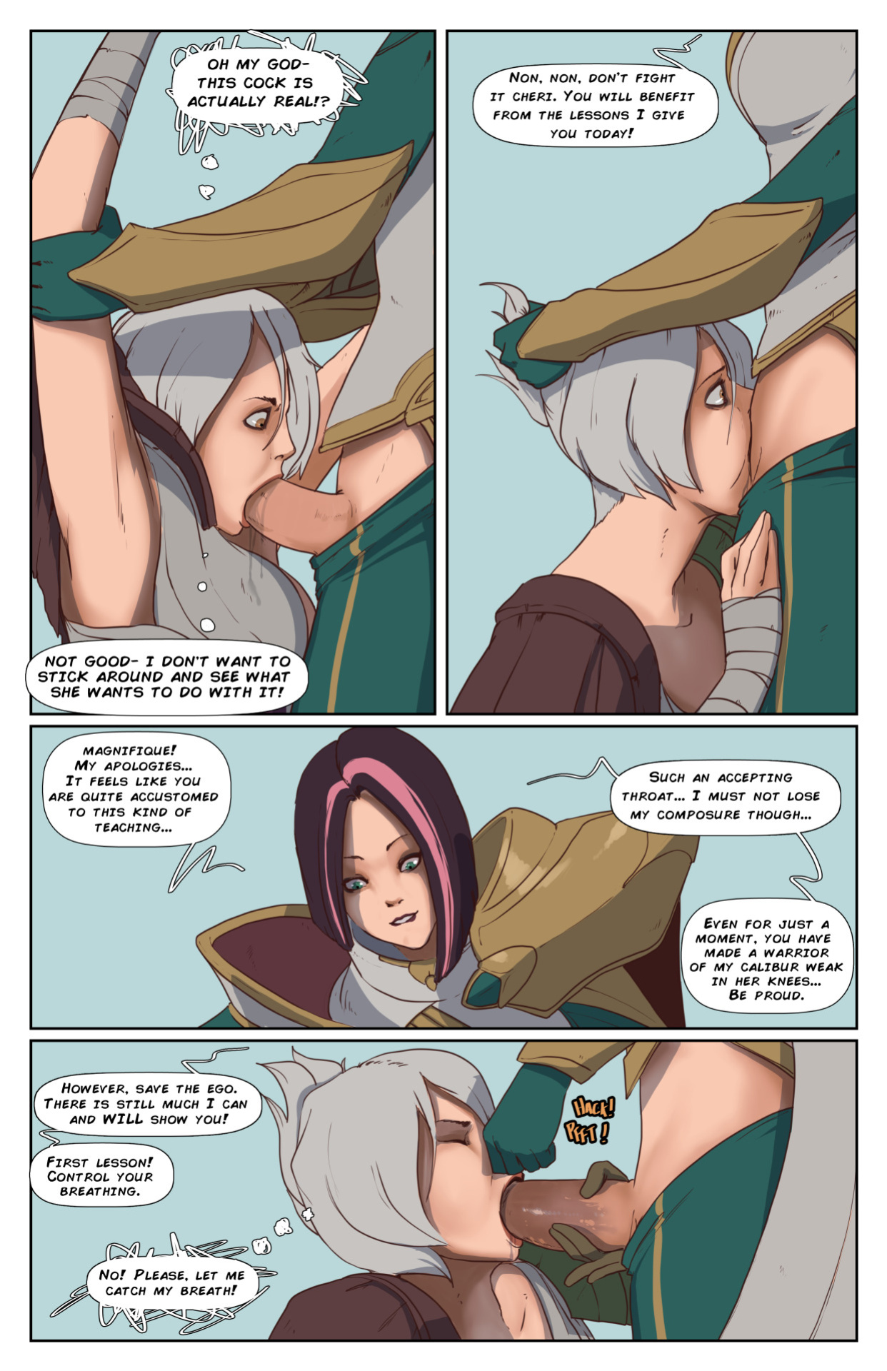 [Zaunderground] Riven and Fiora (League of Legends)