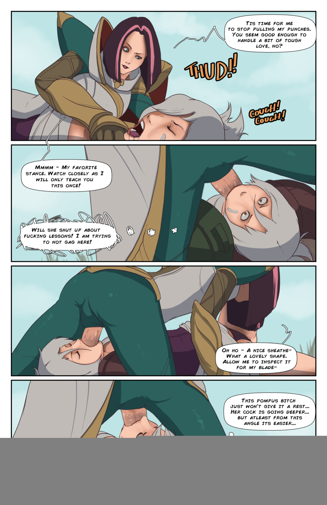 [Zaunderground] Riven and Fiora (League of Legends)