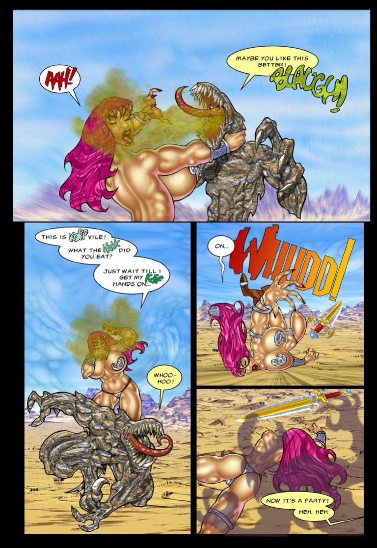 The Savage Sword of Sharona: 1 Queen for a Day