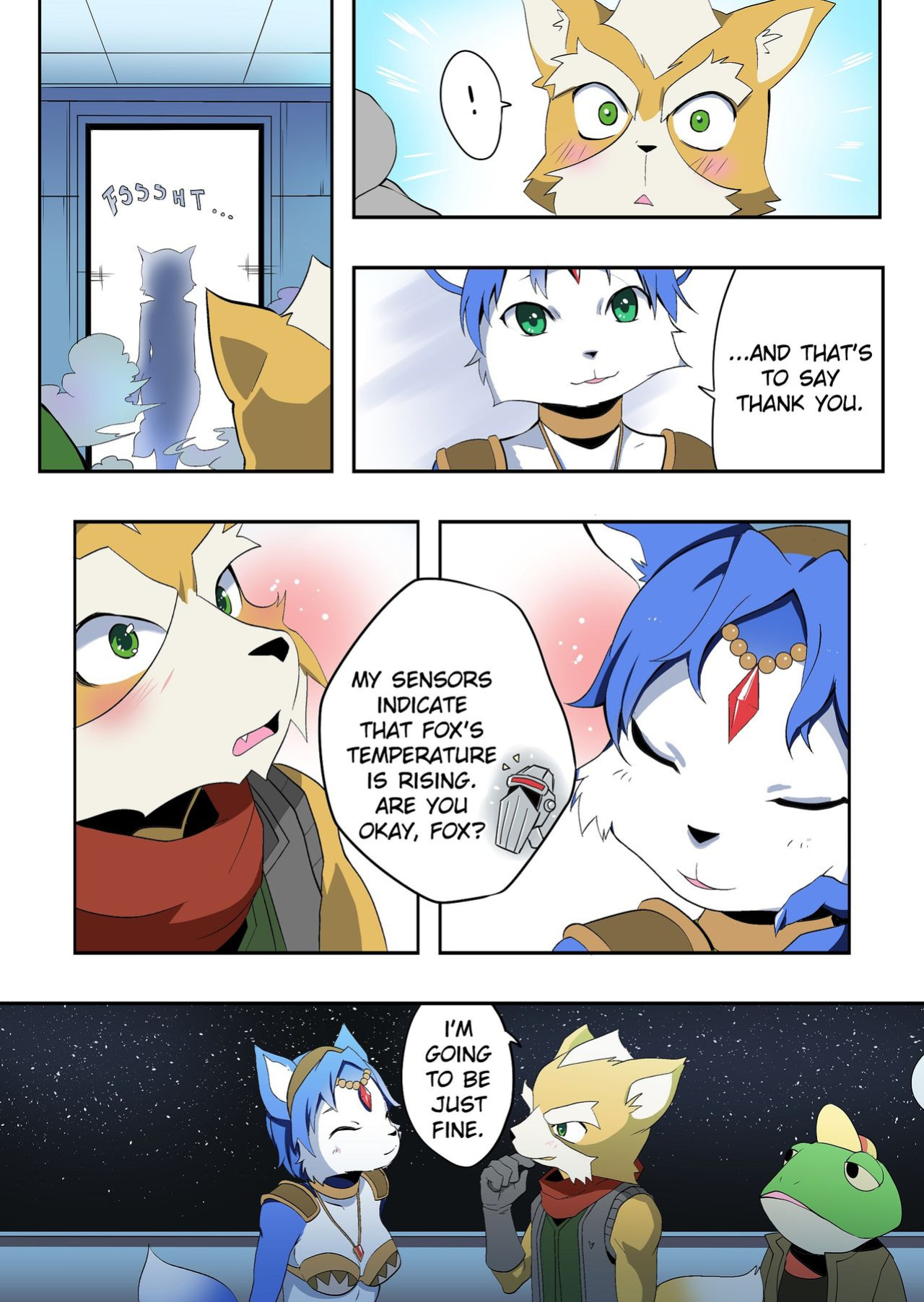 [Eudetenis] Krystal and Fox (Star Fox)