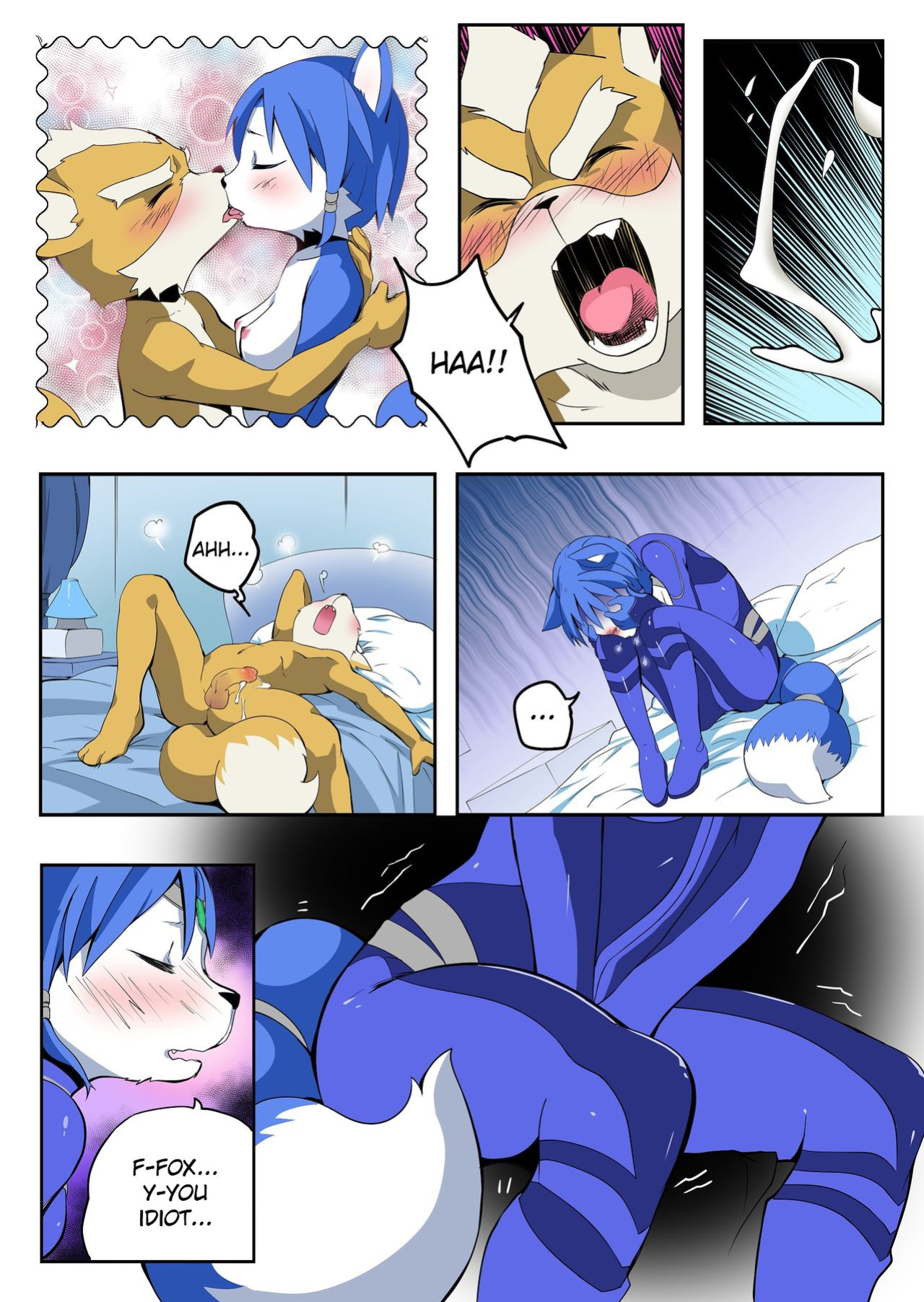 [Eudetenis] Krystal and Fox (Star Fox)