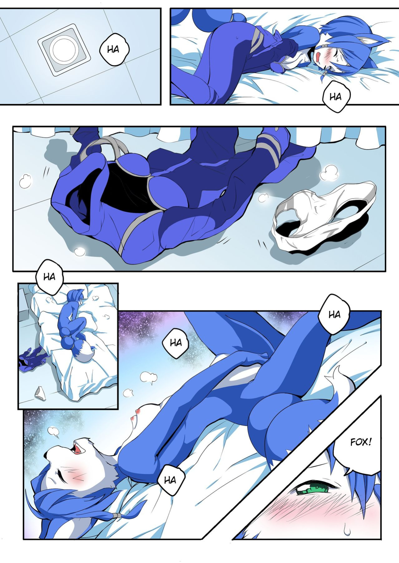 [Eudetenis] Krystal and Fox (Star Fox)