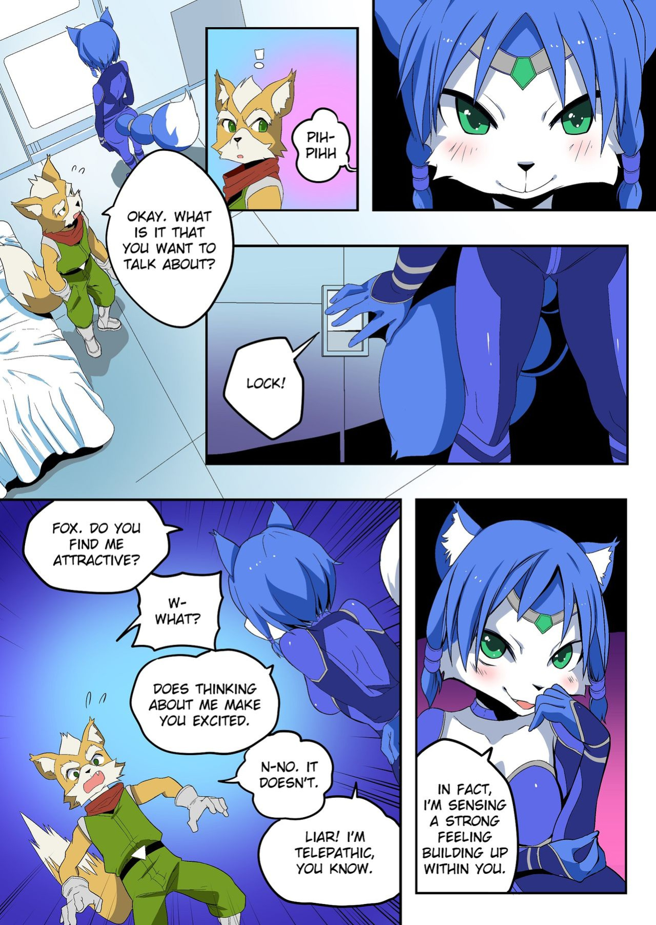 [Eudetenis] Krystal and Fox (Star Fox)