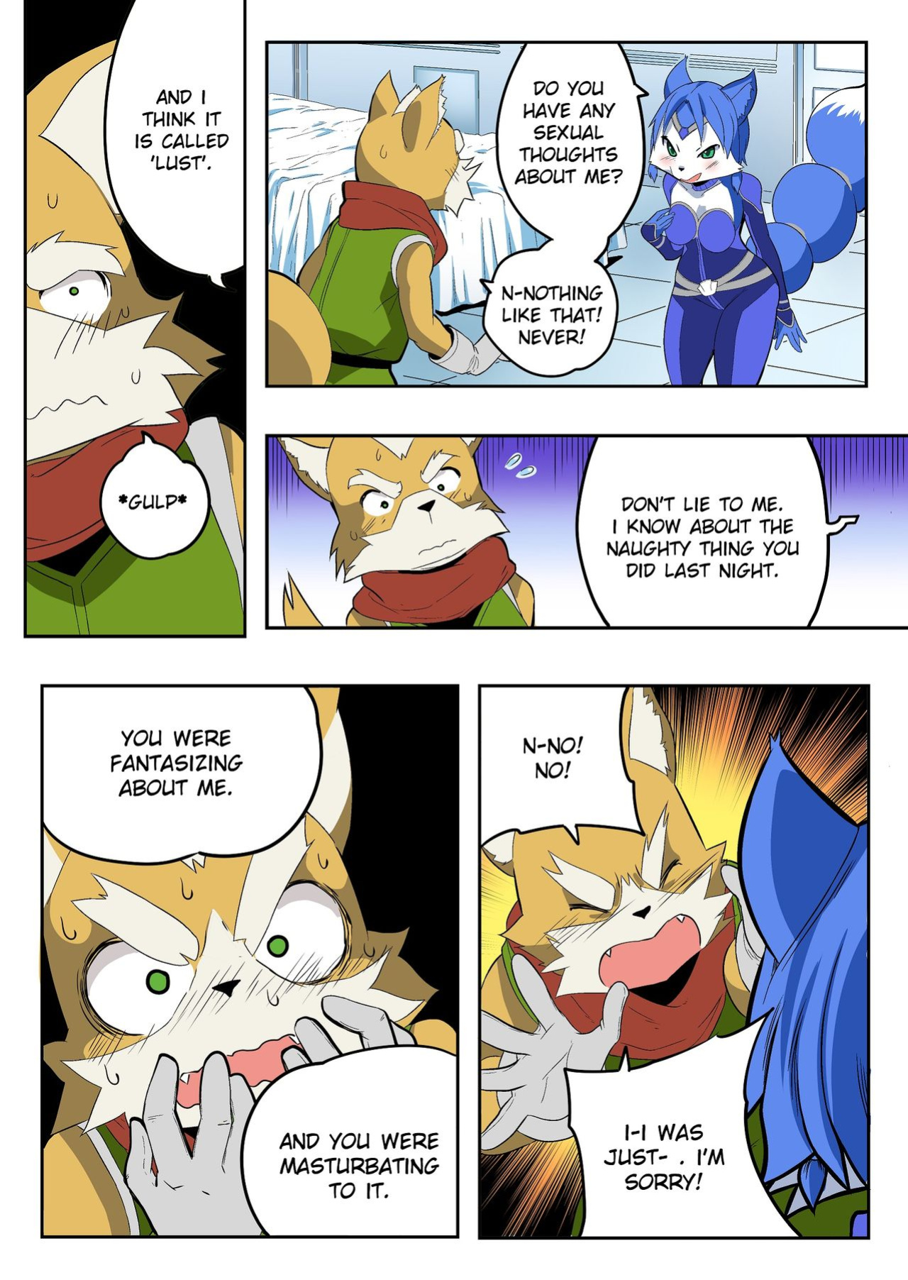 [Eudetenis] Krystal and Fox (Star Fox)