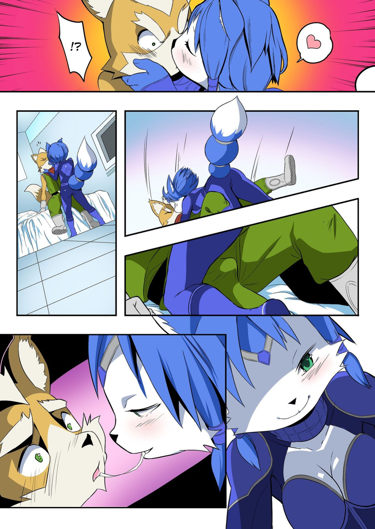 [Eudetenis] Krystal and Fox (Star Fox)