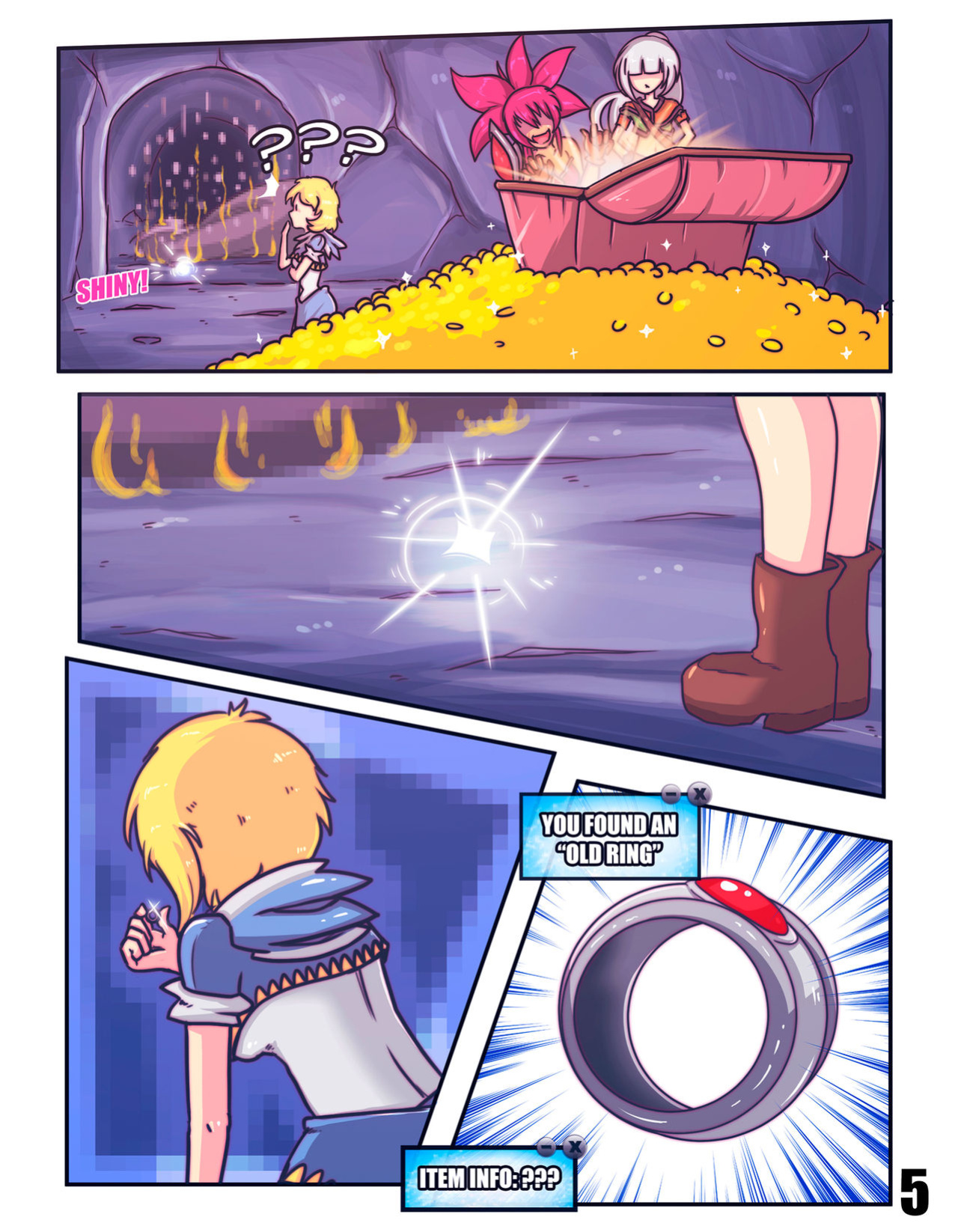 Treasure Hunters and the Ring of Arousal (Skajrzombie)
