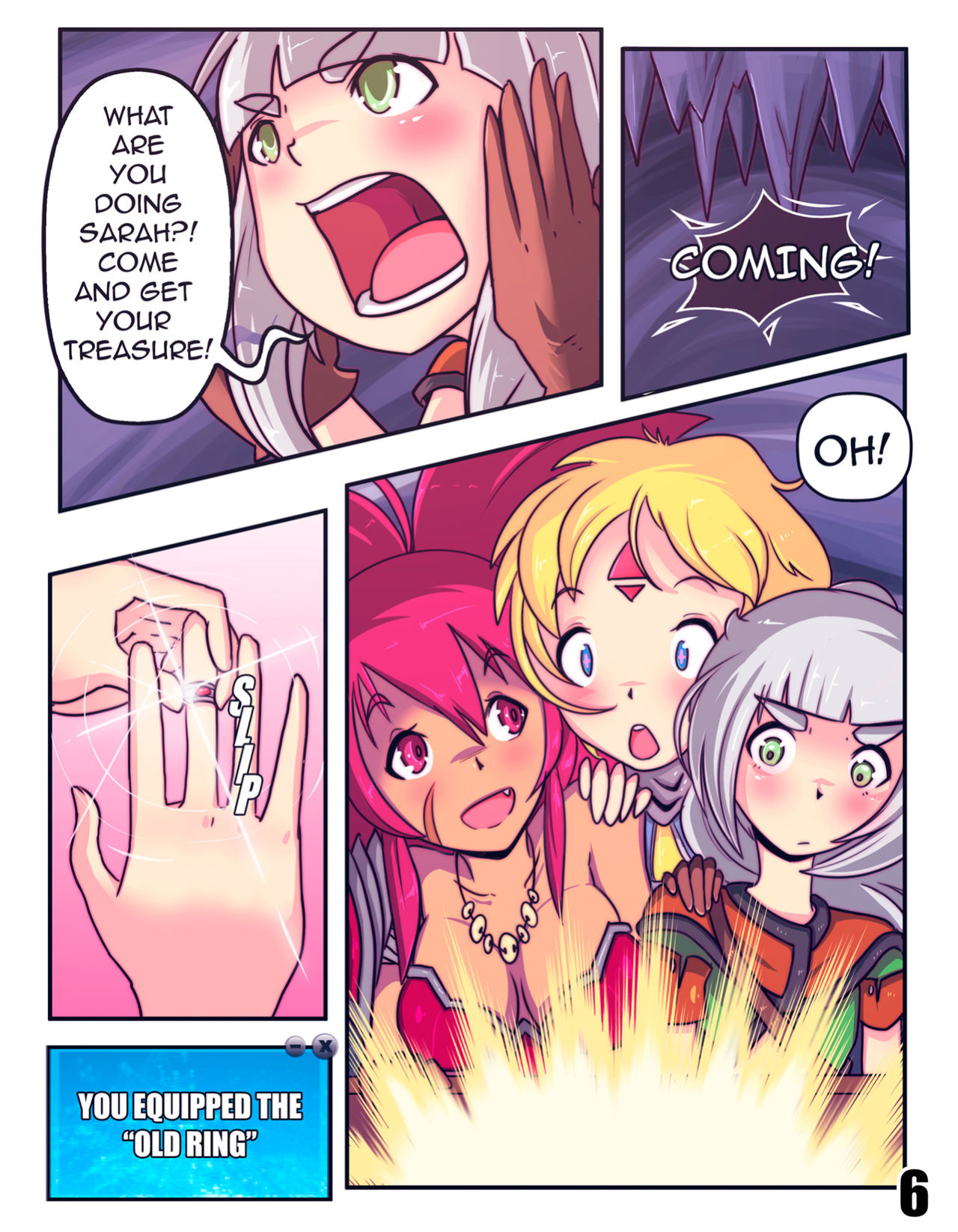 Treasure Hunters and the Ring of Arousal (Skajrzombie)