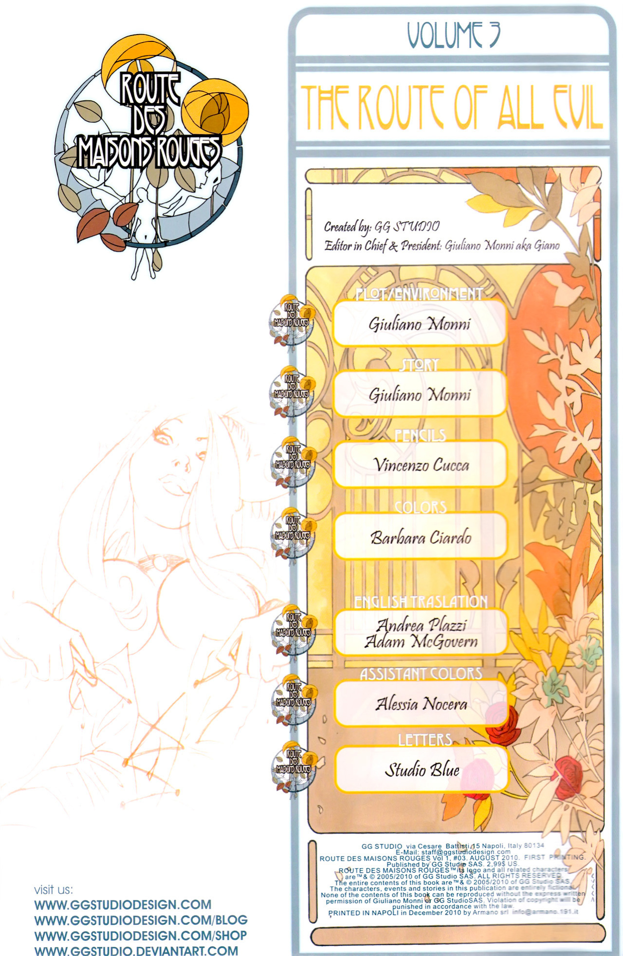 [gg studio (Giuliano Monni, Vincenzo Cucca)] Route des Maisons Rouges - 03 - The Route Of All Evil