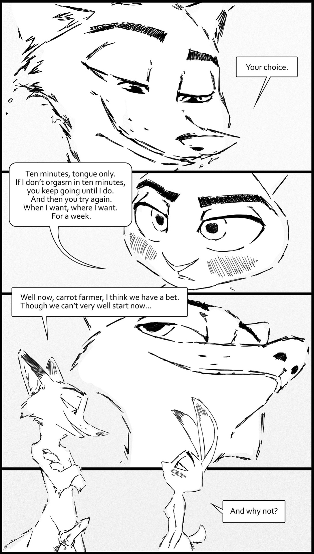 [TheWyvernsWeaver] Wilde Academy - Chapter 1 - Fox On A Hot Showered Bun (Zootopia)