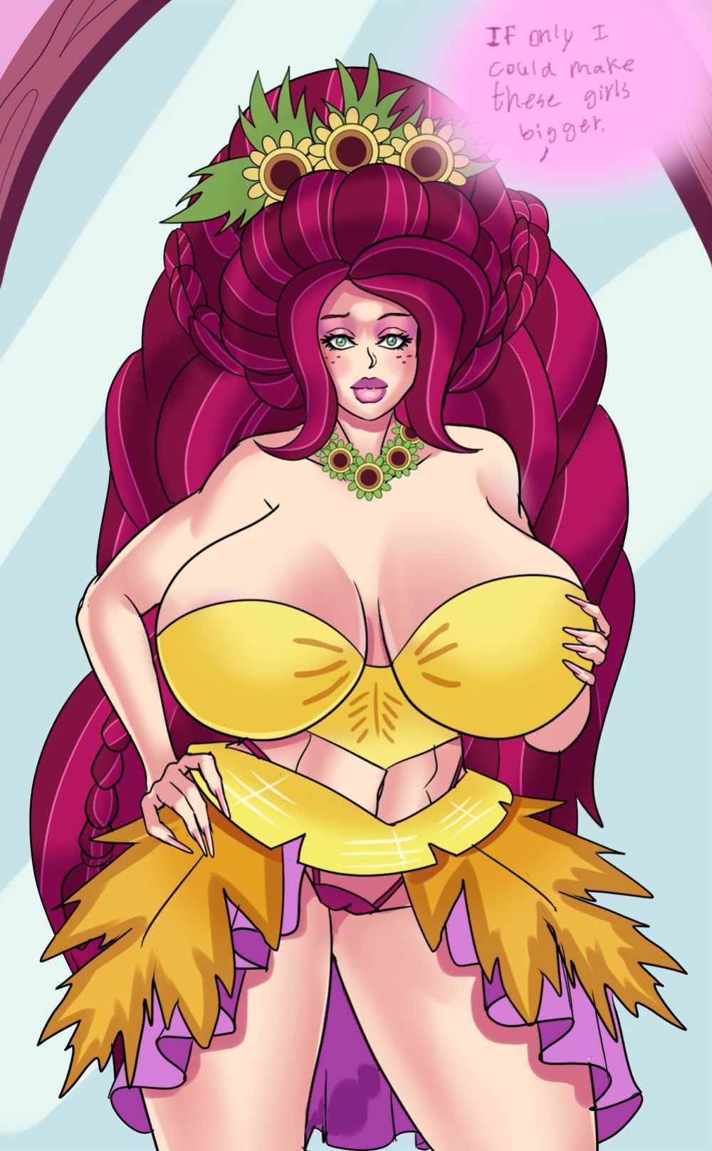 [Annon] Gloriosa Daisy Transformation/Bimboification (My Little Pony Friendship is Magic)