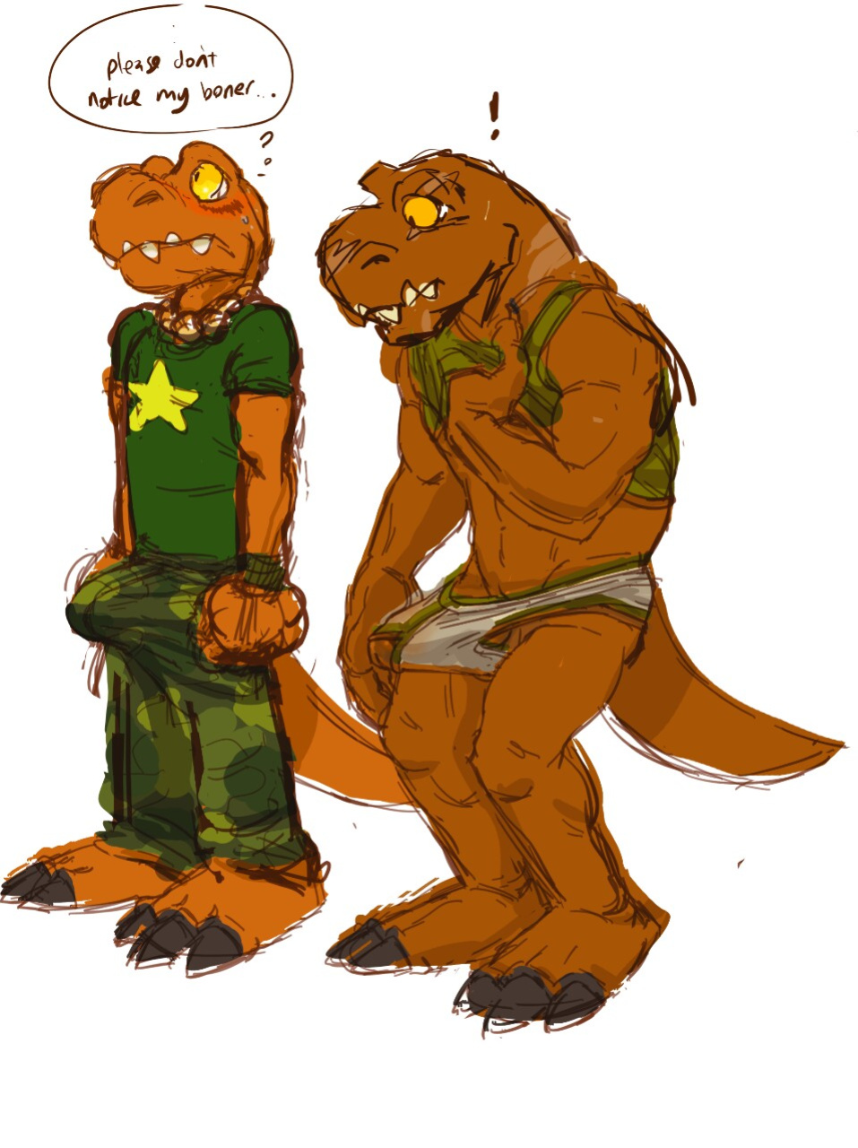 [orf] Father/son dino fun times