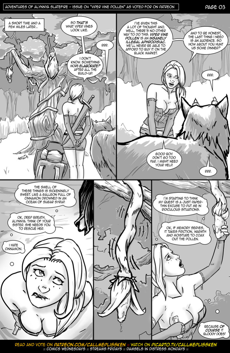 [CallMePlisskin] Adventures of Alynnya Slatefire - Issue 04 - COMPLETE