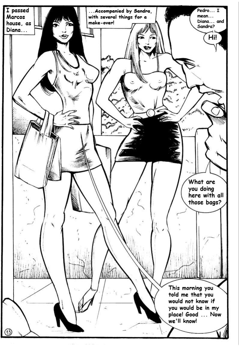 Contos T #03 - Diana & Gina Forever! [Avix]