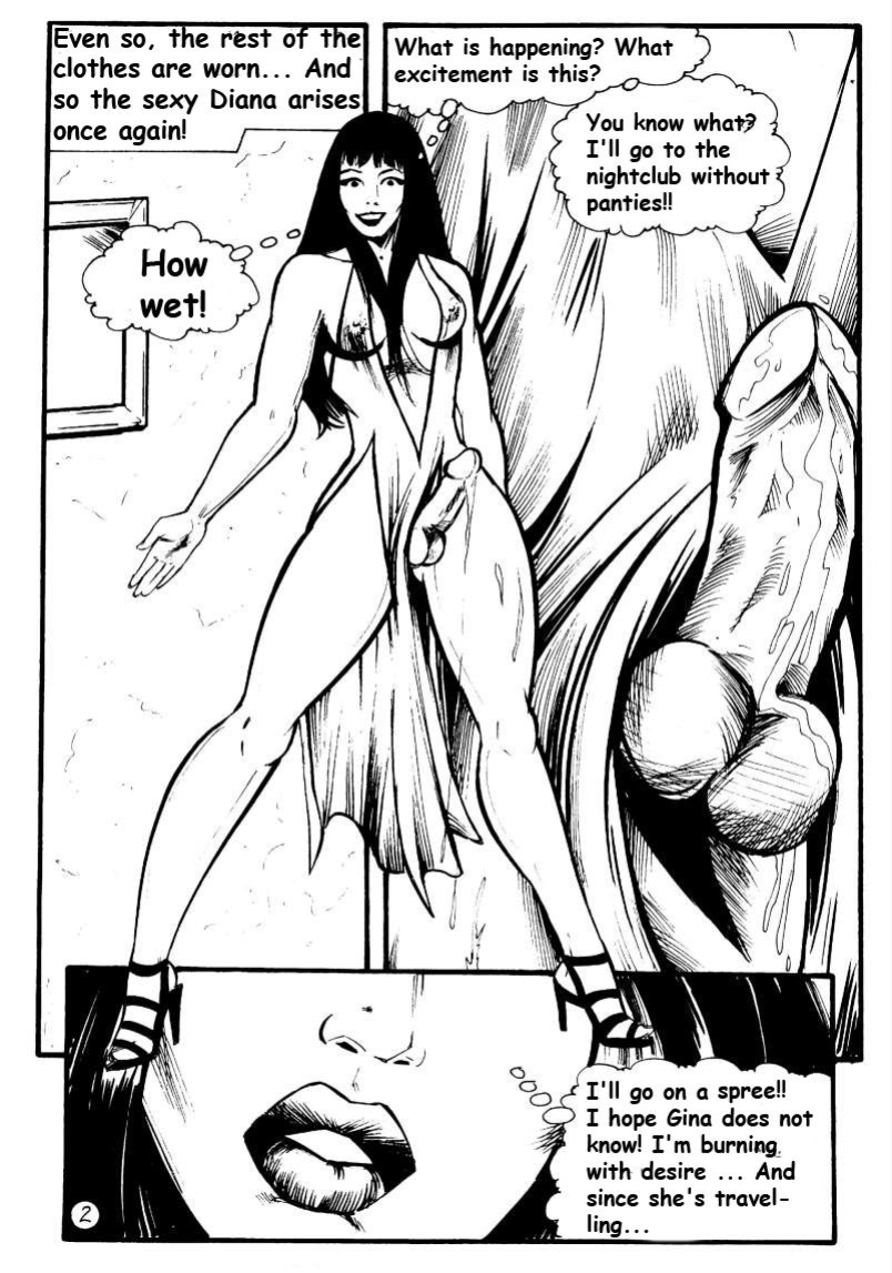Contos T #04 - Diana & Priscila Together! [Avix]