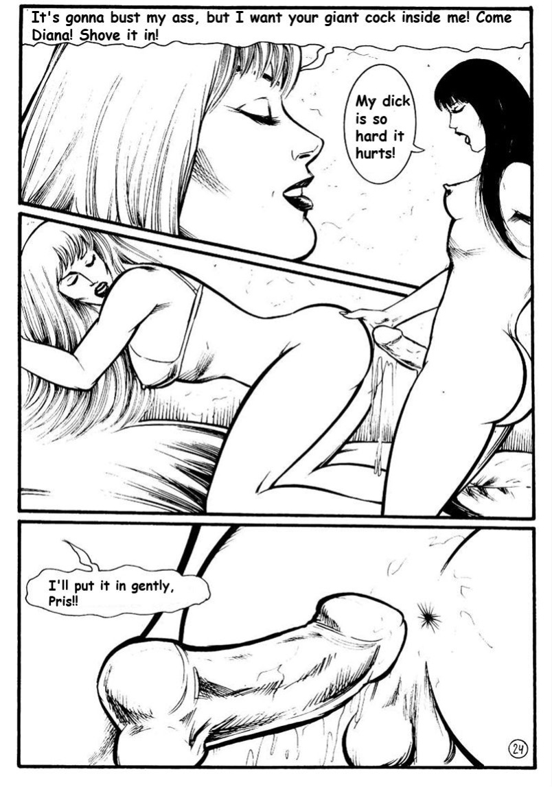 Contos T #04 - Diana & Priscila Together! [Avix]