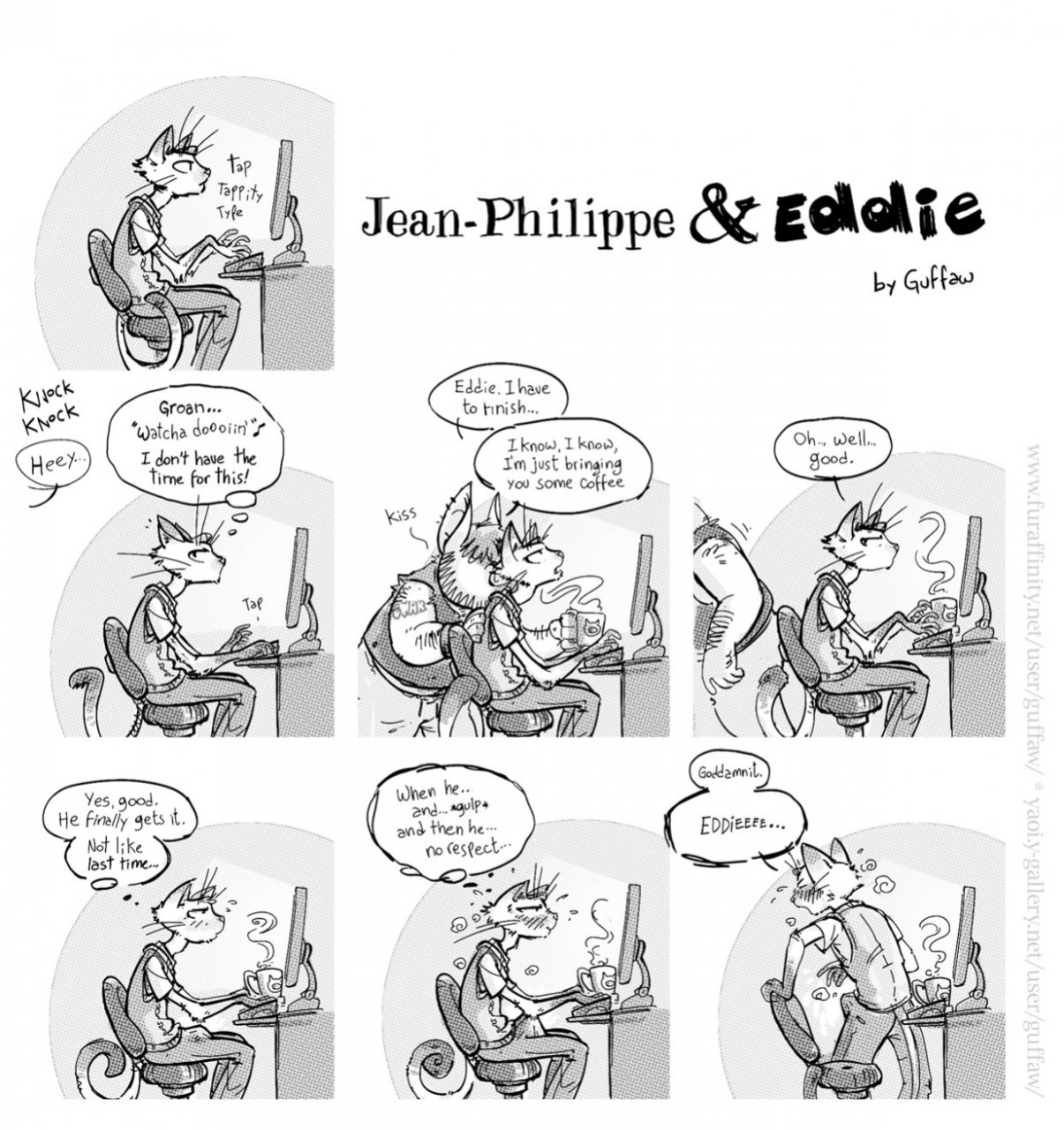 [Guffaw] Jean-Philippe and Eddie