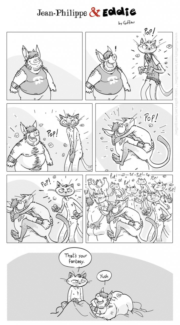 [Guffaw] Jean-Philippe and Eddie