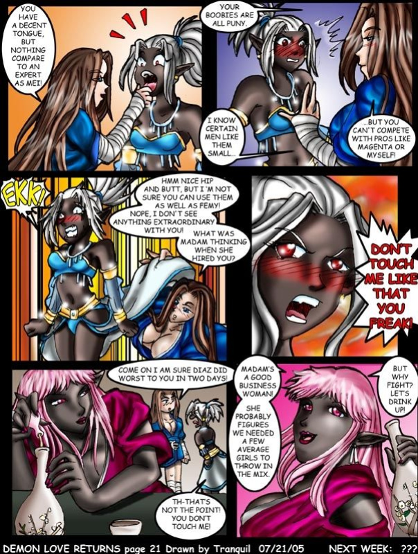 [Drowtales.com - Daydream 2] Chapter 3. Demon Love return