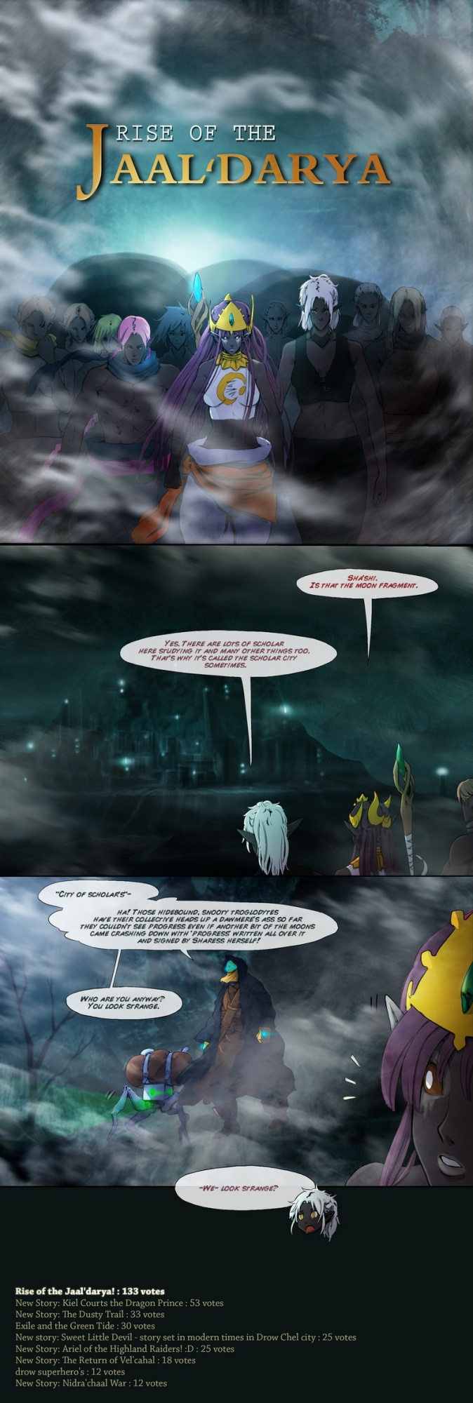 [Drowtales.com - Daydream 2] Chapter 11. Rise of the Jaal'darya