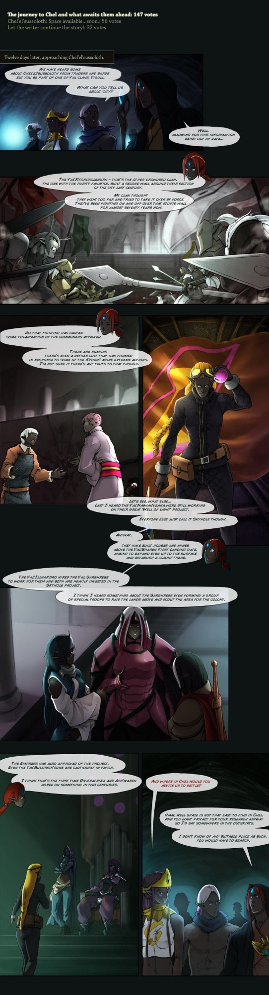 [Drowtales.com - Daydream 2] Chapter 11. Rise of the Jaal'darya