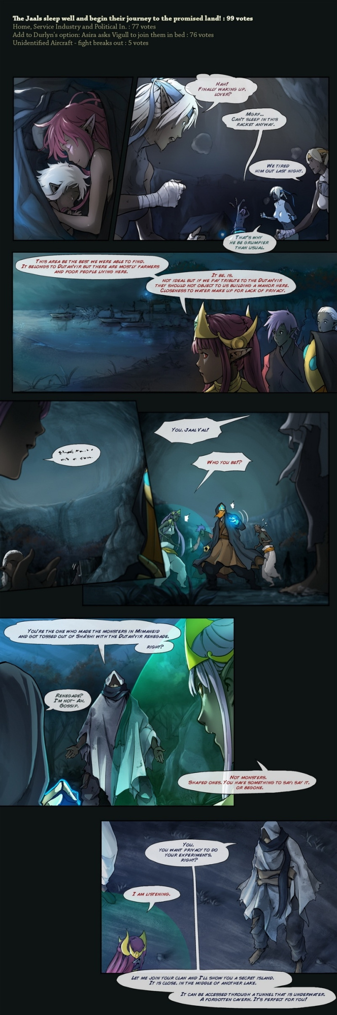 [Drowtales.com - Daydream 2] Chapter 11. Rise of the Jaal'darya