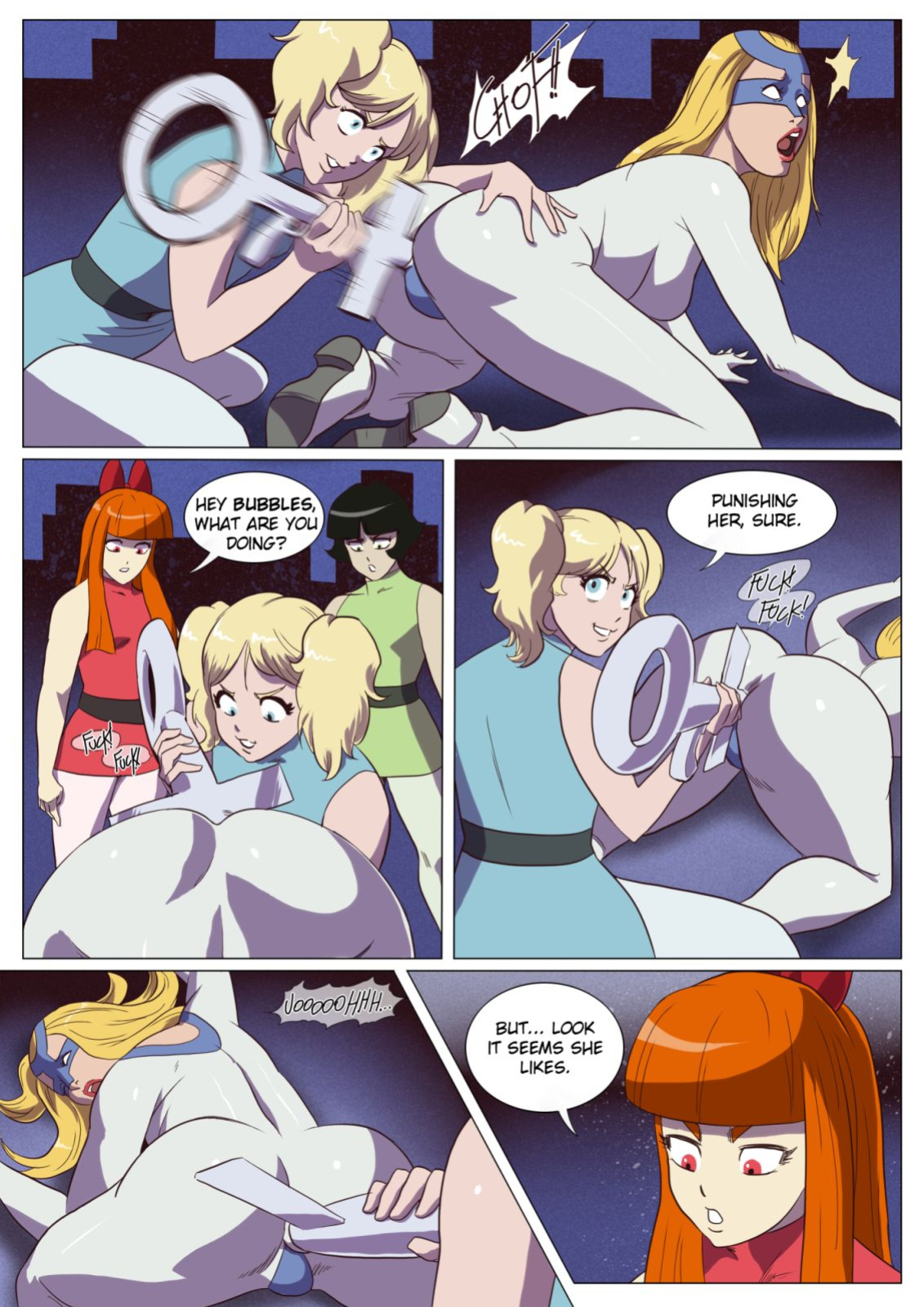 [Sats-VanBrand] Badass Powerpuff Girls vs Femme Fatale