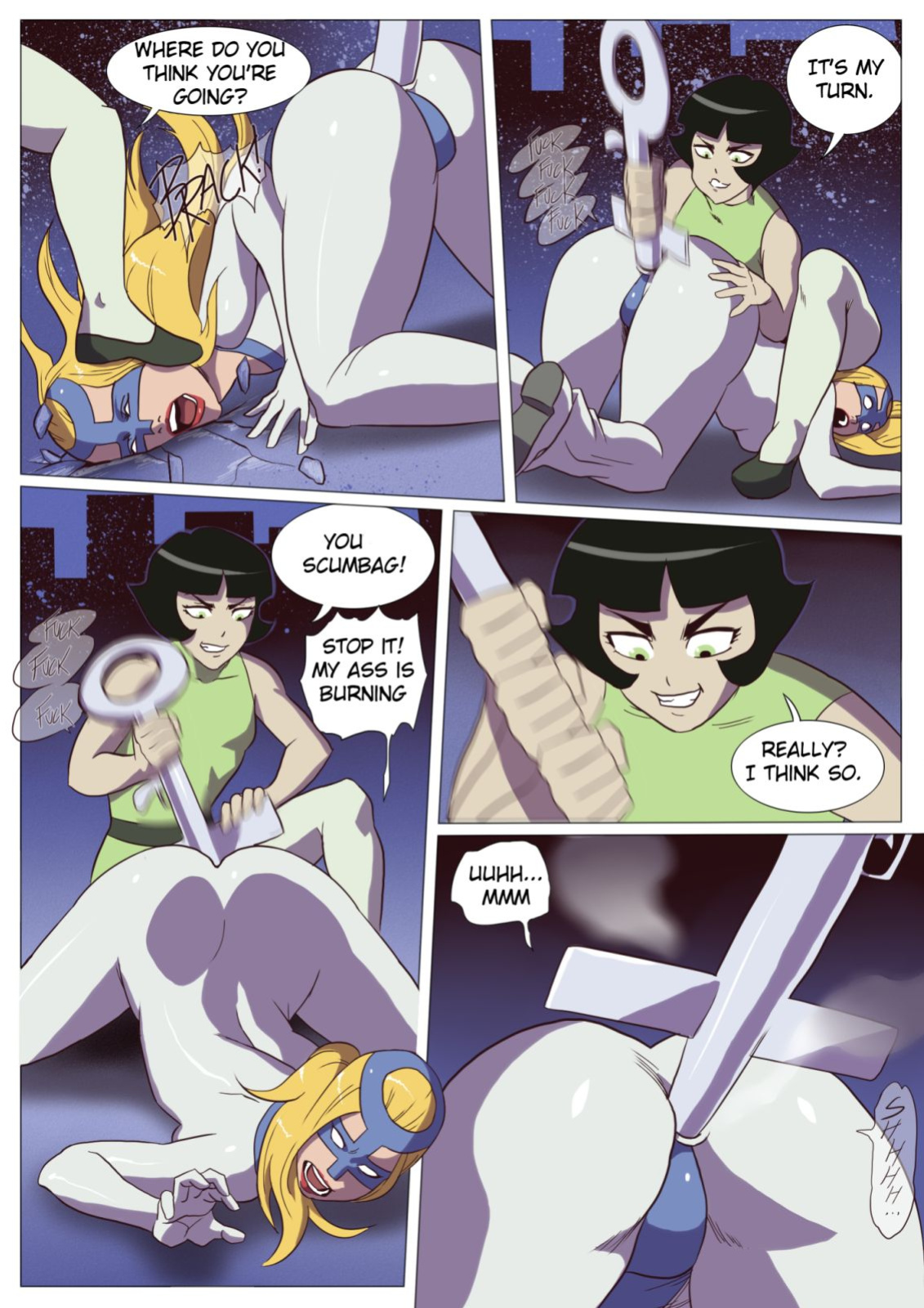 [Sats-VanBrand] Badass Powerpuff Girls vs Femme Fatale