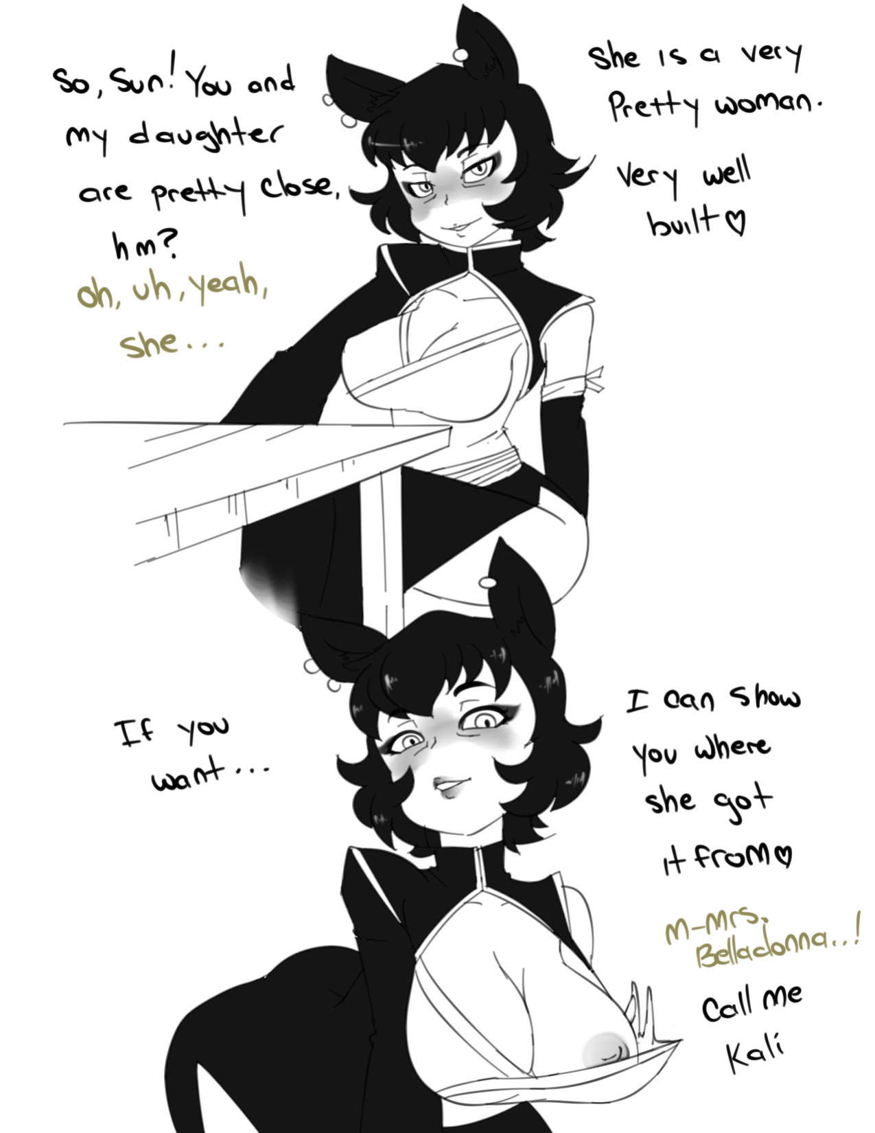 [Inuyuru] Kali Belladonna mini-comic (RWBY)