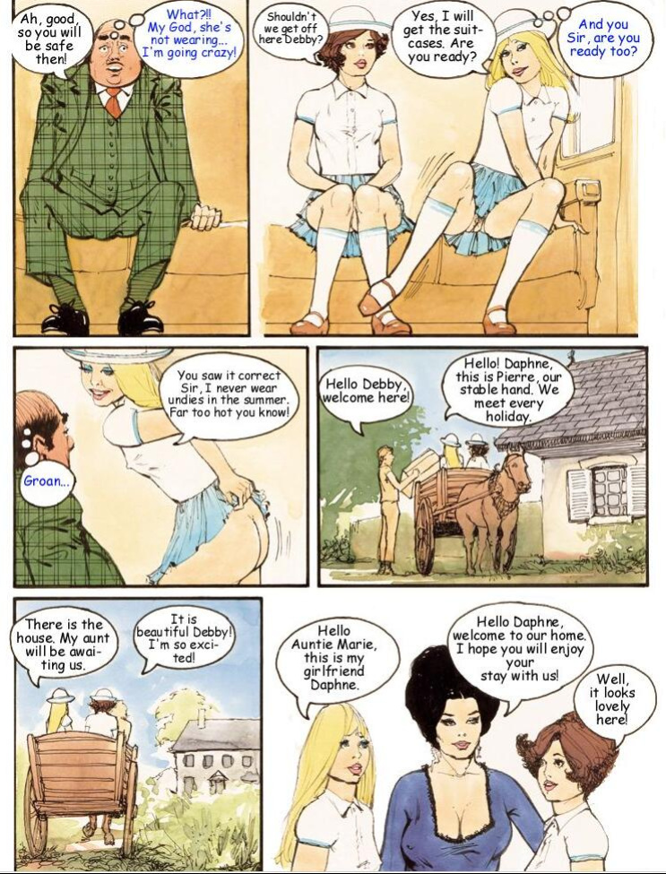 The Erotic Adventures Of Debby And Daphne
