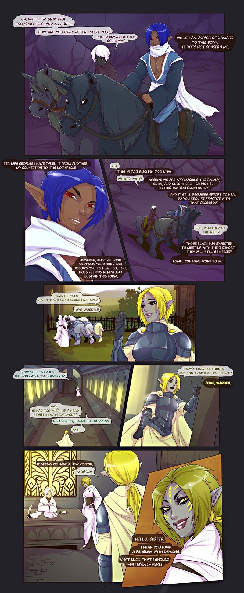 [Drowtales.com - Daydream 2] Chapter 14. Velcahal Returns