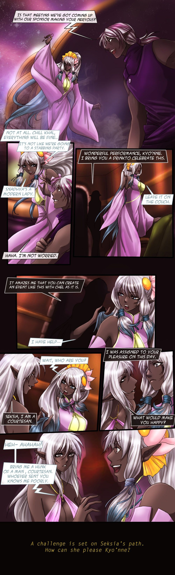 [Drowtales.com - Daydream 2] Chapter 16. Seksia does Chel