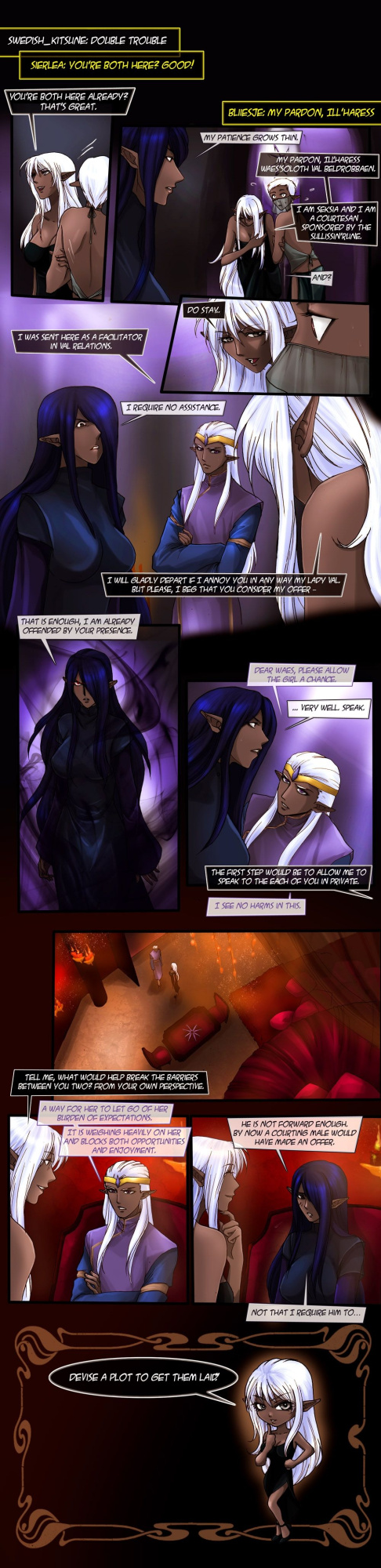 [Drowtales.com - Daydream 2] Chapter 16. Seksia does Chel