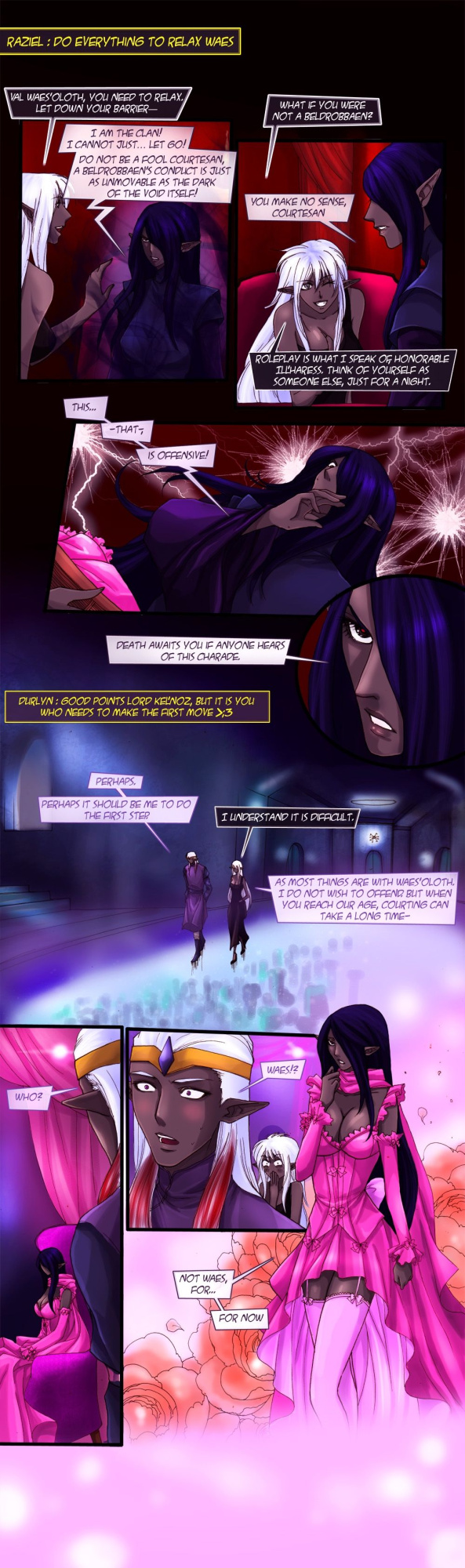 [Drowtales.com - Daydream 2] Chapter 16. Seksia does Chel