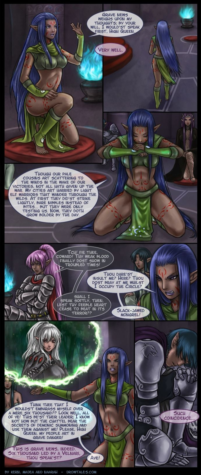 [Drowtales.com - Daydream 2] Chapter 8. Goddess' knight